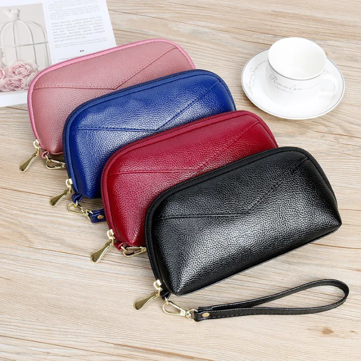 New%20Korean%20Style%20Fashion%20Women's%20Long%20Clutch%20Women's%20Large%20Capacity%20Bag%20Zipper%20Wallet%20Clutch%20Bag%20-%20Image%204