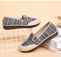 Ethnic Style Soft Sole Casual Shoes for Women, Size 36-40.