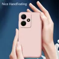 Olige For Infinix Hot 30i Liquid Silicone Macaron Candy Color TPU Falling and shockproof Soft Phone Case Shell Protector Back Cover. 