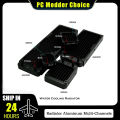 PC Water Cooling Radiator Aluminum Multi-Channels 30mm Thin Liquid Row Support 12CM Fan,80/90/120/240/360mm Black/White. 