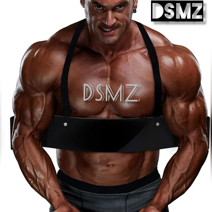Premium Arm Blaster Bicep Curl Support_ Black