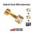 SIM Extender For Mi and all Hybrid slot Phone to Use 2 SIM And Micro SD Card. 