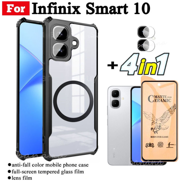 4%20in%201%20Infinix%20Smart%2010%20Shockproof%20Phone%20Case%20With%20Magnetic%20Wireless%20Charging%20Sticker%20For%20Infinix%20Smart10%20Smart%209%20X6725%20Anti%20Spy%20Privacy%20Full%20Coverage%20Tempered%20Glass%20S+Lens%20Film%20-%20Image%204