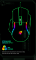 Jertech JR850 Gaming Mouse, Ergonomic RGB Gaming Mouse Wired with 4800 Adjustable DPI, 7 Programmable Buttons, Professional Software for Gamer Office [Black]. 