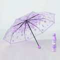 Clear Transparent Umbrella - Stylish, Windproof, Dome Design with Sturdy Frame for Maximum Rain Protection. 