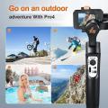 Professional 3-Axis Handheld Gimbal Stabilizer for GoPro OSMO DJ YI Cam Insta 360 Sony, Waterproof IPX4 Action Camera Tripod. 