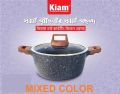 Kiam Die-casting 28cm Sospan With Glass Lid (Induction). 