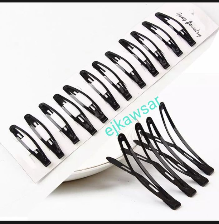 36%20Pieces%20Cute%205cm%20Hair%20Clip%20Pin%20Metal%20Snap%20Black%20Headbands%20For%20Girls%20Hair%20-%20Image%204
