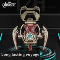 Marvel Genuine Wireless Bluetooth Earbuds Cool Iron Man RGB Ambience Light Mecha-shaped Headset High Quality Zinc Alloy MR28. 