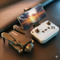 i5 Pro Drone Dual 4K Camera Dual Battery Brushless Motor Foldable WiFi FPV Quadcopter Optical Flow 360° Obstacle Avoidance Altitude Hold Headless Mode One Key Return Auto Hover 26min Flight Stable Remote Control | i5 Pro ড্রোন BD 2026 900mAh ×2 Batteries. 