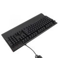 USB Wired Computer Keyboard Smooth Typing RGB Lighting Gaming Keyboard 104 Keys Universal Ergonomic Plug and Play LED Backlit with Wrist Rest for PC. 