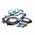 1:64 Railcar Toy Track Scalextric Slot Car Agm Sonic Storm Rc Double Race Car Diy Splicing Runway Boy's Gift. 