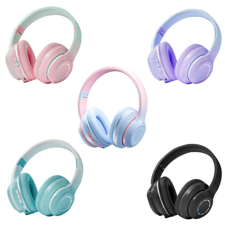 St99 Wireless Gaming Headset 5.2 Chip High Transmission Over-Ear Gaming Headphone With 800mAh Of Battery Capacity No Latency