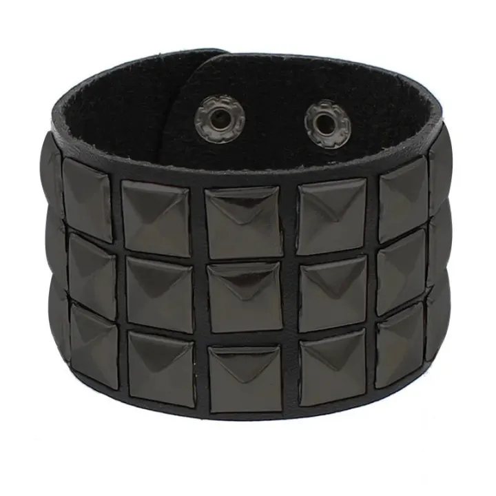 2022%20Skull%20Star%20Heart%20Punk%20Gothic%20Rock%20Three%20Row%20Metal%20Stud%20Spikes%20Rivet%20Pu%20Leather%20Wristband%20Bangle%20Wide%20Cuff%20Bracelet%20Sarcasmsm%20-%20Image%202