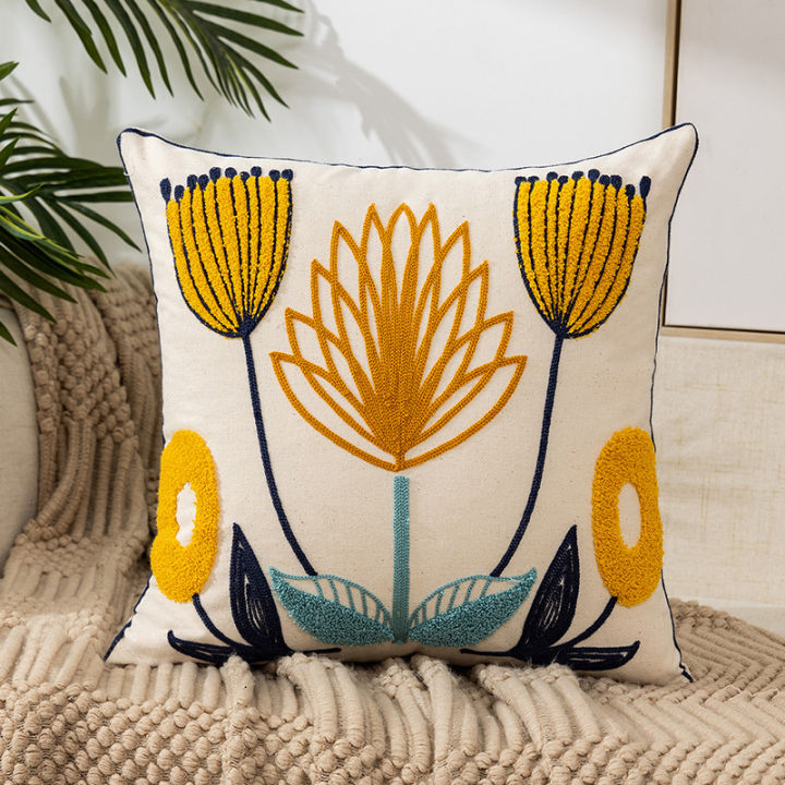 Towel%20embroidered%20Flower%20Cushion%20Cover%20Linen%20Simple%20Sofa%20Headboard%20Pillow%20Case%20Office%20Cushion%20Cover%20Cogines%2045x45cm%20-%20Image%202