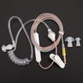 Anti Radiation Proof Covert Acoustic Tube Earpiece 3.5mm Air Tube Earphone Headset for mobile Phone Android Cellphone.