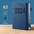 Tabbed Business Planner Professional Premium Material Week-to-Page A5 Diary Executive Zippered Portfolio Folder for Office Use Meeting Planning Personal Management Business Scheduling Entrepreneurs.