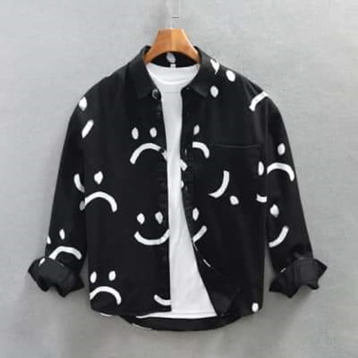 Premium Quality Long Sleeve Design Shirt For men's