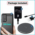 Qi Wireless Charging Receiver for Xiaomi Mi 11T 10T Pro 5G 9 10 11 Lite 5G NE 9T Pro Wireless Charger Type-C Charging Adapter. 