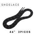 Black Semi flat showelace, bootlace,loffarlace. 