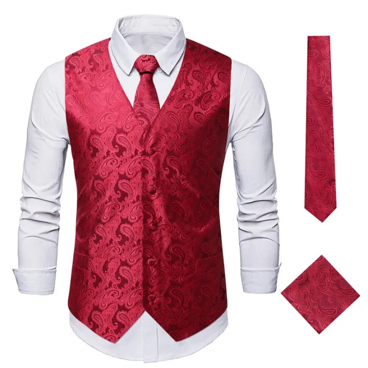 Men%203pc%20Paisley%20Waistcoat%20Necktie%20Pocket%20Square%20Set%202023%20Brand%20Victorian%20Steampunk%20Suit%20Vest%20Men%20Formal%20Business%20Gilet%20Homme%203XL%20-%20Image%205