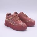 New Stylish Casual Sneakers For Girls & Women Blush Pink. 