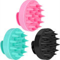 Silicone Shampoo  Hair Massager Shampoo Massage Comb Bath Massage Brush Massager Hair Shower Brush Comb Care Tool - Hair Brush. 