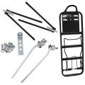 Rear Pannier Rack Mountain Bike Shelf Aluminum Alloy Carrier Accessories Bicycle Cycle Seat. 