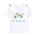 Happy Ramadan Mubarak Print Kids Clothes T-shirt For Girls Boys Eid Ramadan Kids T Shirt Short Sleeve Islamic Muslim Outfit Tops. 