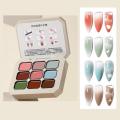 Empty Eyeshadow Box Palette Paint Case with Lid for Eyeshadow Gouache Oil Paint.