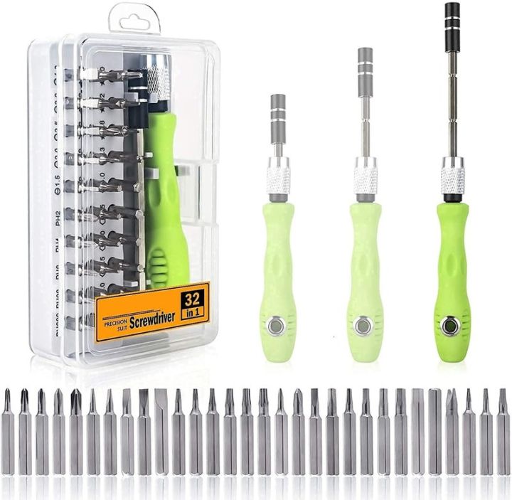 32 In 1 Precision Screwdriver Set - Magnetic Mini Tools For Electronics & Repairs
