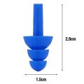 Soft Silicone Earplugs Waterproof Swimming Ear Plugs with Box Reusable Noise Reduction Sleeping Ear Plugs Hearing Protection. 