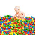 Plastic Water Pool Ocean Ball -50 Pcs -Multicolor. 