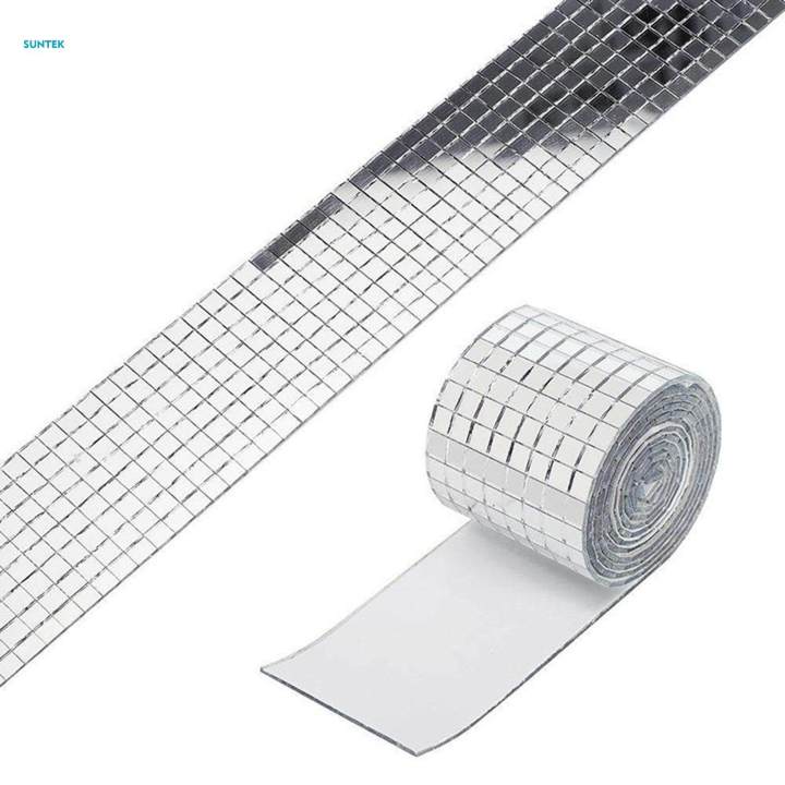 Mirror%20Mosaic%20Tiles%20Bulk%20Self%20Adhesive%20Mini%20Disco%20Ball%20Mirror%20Tiles%20for%20Vase%2010mmx10mm%20-%20Image%202
