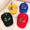 Kids Cartoon Dinosaur Baseball Cap Summer Casual Adjustable Visors Sun Hat Children Cute Adjustable Peaked Caps. 