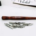 Mont Marte Calligraphy Dip Pen 9 Nibs. 