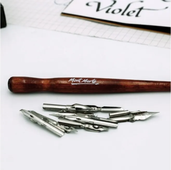 Mont%20Marte%20Calligraphy%20Dip%20Pen%209%20Nibs%20-%20Image%204