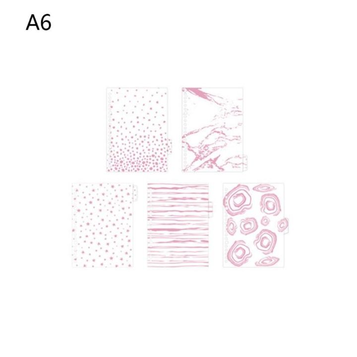 %E3%80%90No-Questions-Asked%20Refund%E3%80%91%205Pcs/set%20Leaf%20Paper%20Divider%20Index%20Separator%20for%20A5%20A6%20Loose%20Binder%20Notebook%20Students%20Staionery%20-%20Image%204