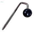Metal L Rod Ball Musical Instrument Spare Parts for Drum Player Universal 40mm.
