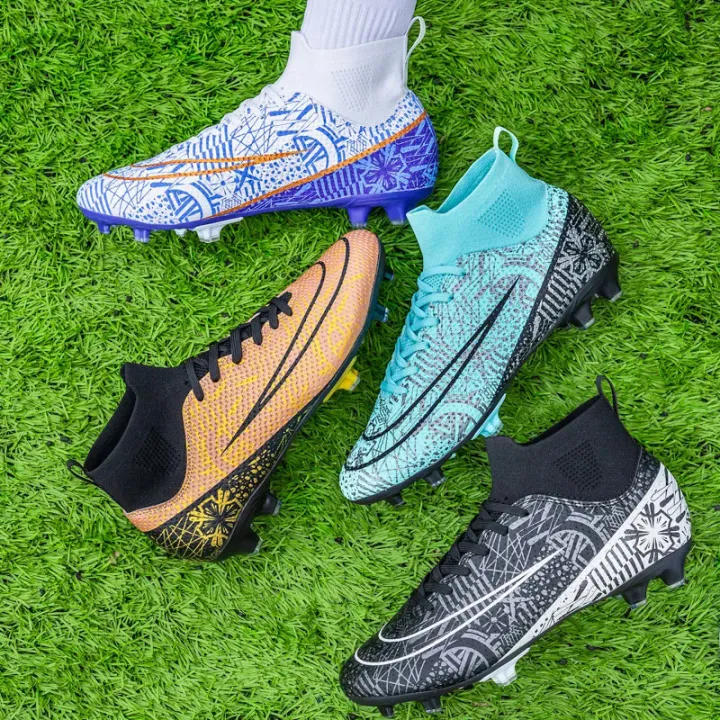 %E3%80%90selevn%20roind%E3%80%91%20Men's%20Soccer%20Shoes%20Soft%20TF/FG%20Football%20Boots%20Breathable%20Non-Slip%20Grass%20Training%20Sneakers%20Cleats%20Outdoor%20High%20Top%20Sport%20Footwear%20-%20Image%202