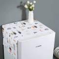 Dustproof Fridge Cover - Multifunctional Waterproof Refrigerator Cover/ Fridge Dustproof Cover With Storage Bags. 