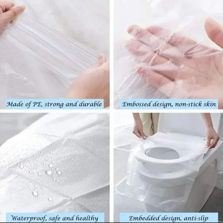 50pcs/100pcs%20Portable%20Disposable%20Toilet%20Seat%20Covers%20-%20100%25%20Waterproof%20and%20Hygienic%20for%20Travel/Camping%20-%20Image%205