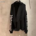 VETEMENTS Gothic Logo Hoodie 20FW Men Women Sleeves Woven White Letter Mark Vetements Turtleneck 1:1 VTM Sweatshirts-Type 6.