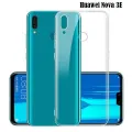Huawei Nova 3E / Huawei P20 Lite Premium Silicone Case Crystal Clear Soft TPU Ultra-Thin Transparent Flexible Protective Mobile Phone Back Cover. 