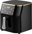 Gazi Smiss GA-AF-11 Air Fryer with One Touch LCD Panel, 1800W Power, 7L Non-Stick Frying Pot, Customizable Temperature Control, 7 Pre-set Programs, Automatic Shut-Off, 1-Year Warranty.