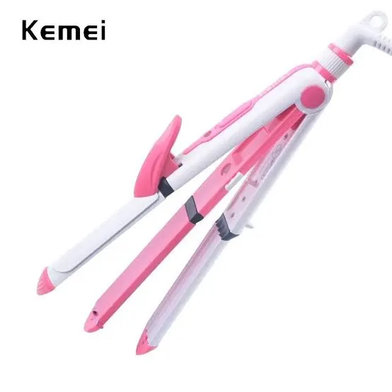 Kemei%20KM%201291%20Ceramic%20Professional%203%20in%201%20Electric%20Hair%20Straightener%20Curler%20Styler%20and%20Crimper%20-%20Image%202