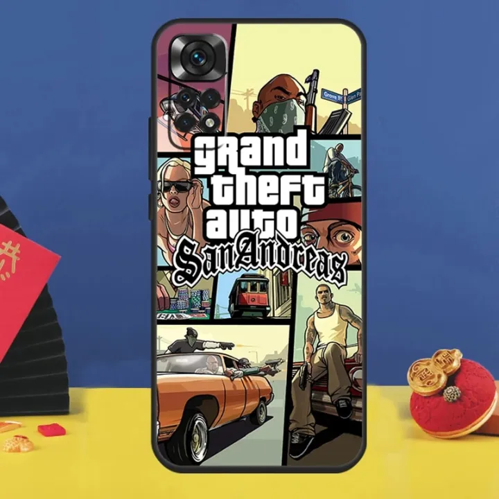 Gta%205%20Grand%20Theft%20Auto%20Case%20For%20Xiaomi%20Redmi%20Note%2011%2010%2012%208%209%20Pro%208T%209S%2010S%2011S%20Redmi%2010%2010A%2010C%209%2012C%209C%20Cover%20-%20Image%203