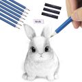 H & B 40 Piece Professional Sketch Pencil Drawing Kit,Complete Artist Kit, Including Graphite Pencils, Pastels, Sharpener and Eraser.