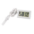 White Mini LCD Digital Thermometer Hygrometer Temperature Sensor Humidity Meter. 