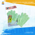 Shower gloves and body scrubber - 1 pieces. 